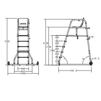 صندلی نجات غریق ایمکس LGC10-S